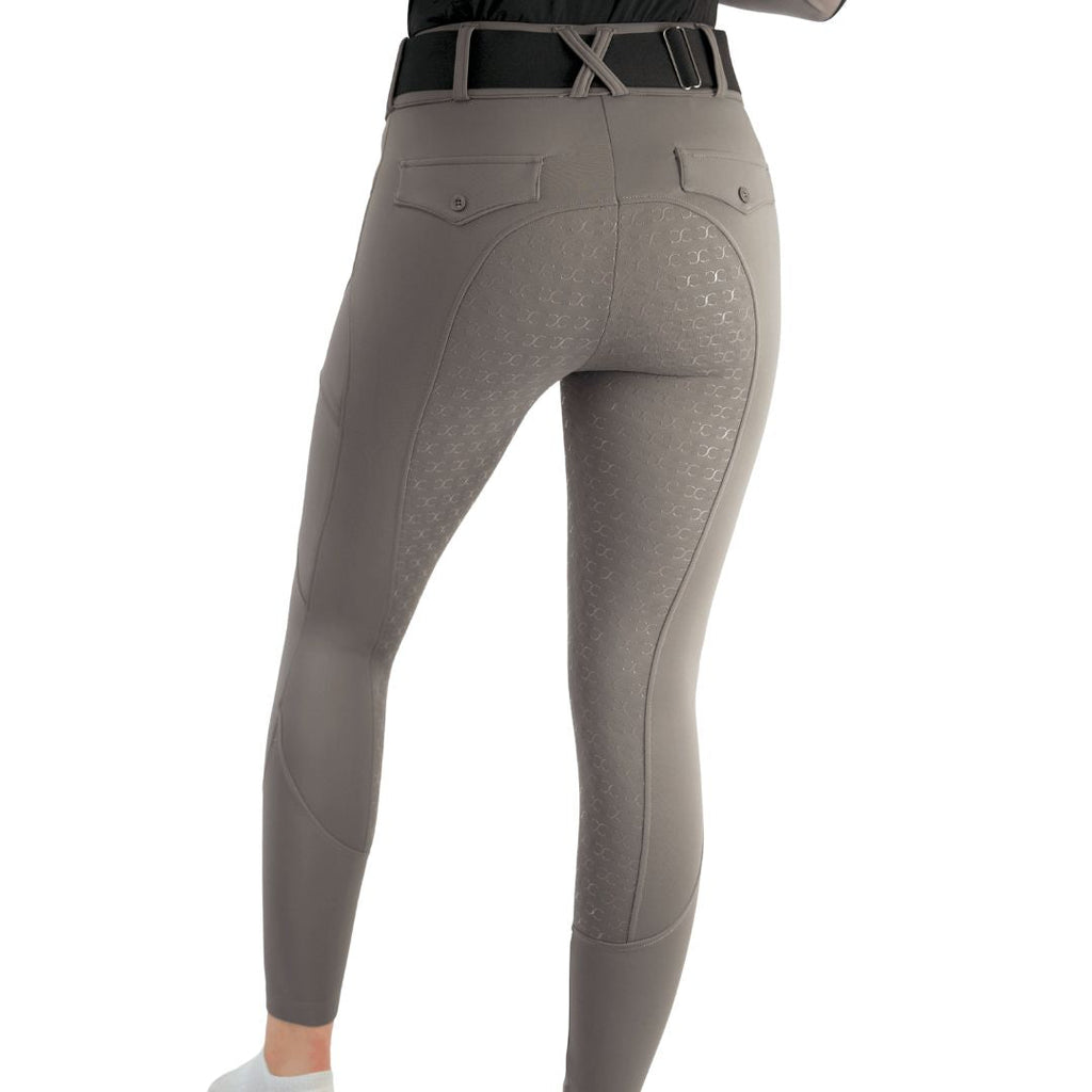 Dove Grey Mid-Weight Winter Full Seat Breeches