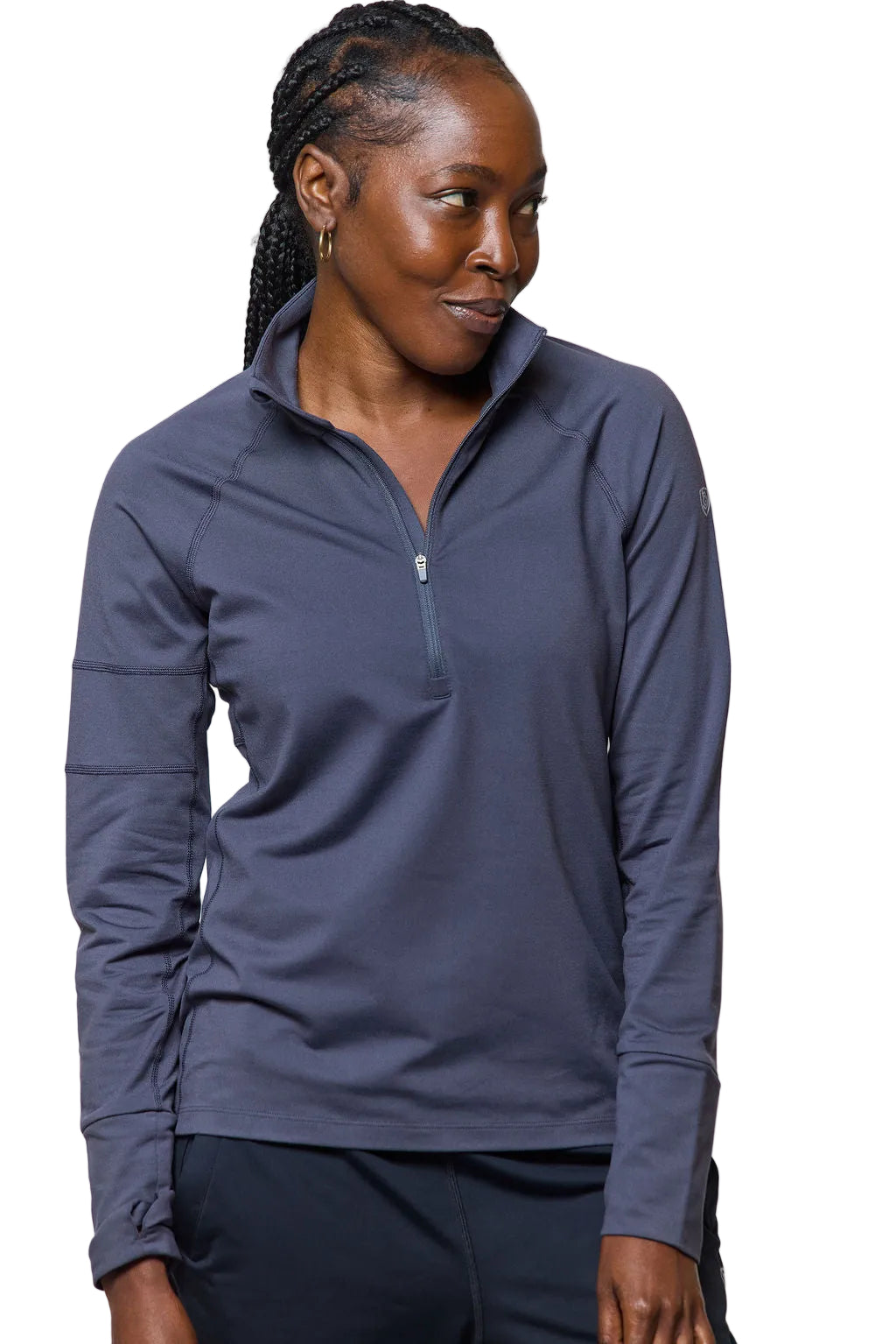 Foudy Mid-Weight Long Sleeve ½ Zip Top