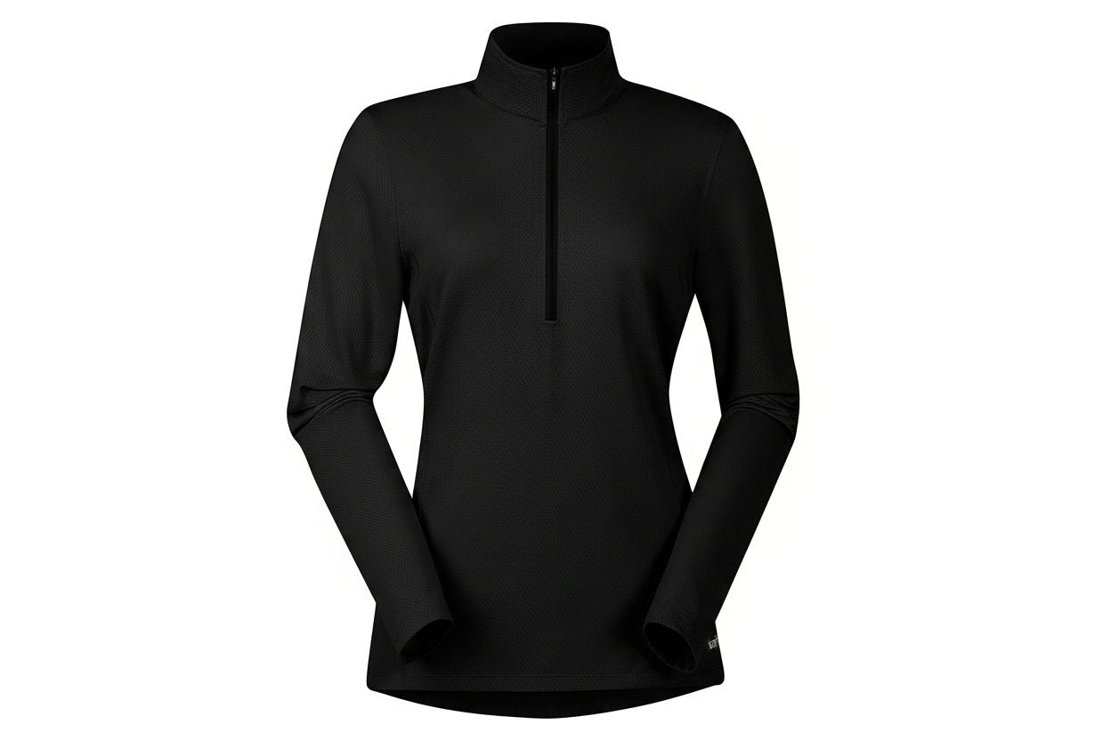 Kerrits Ladies Ice Fil Lite Long Sleeve Solid Riding Shirt