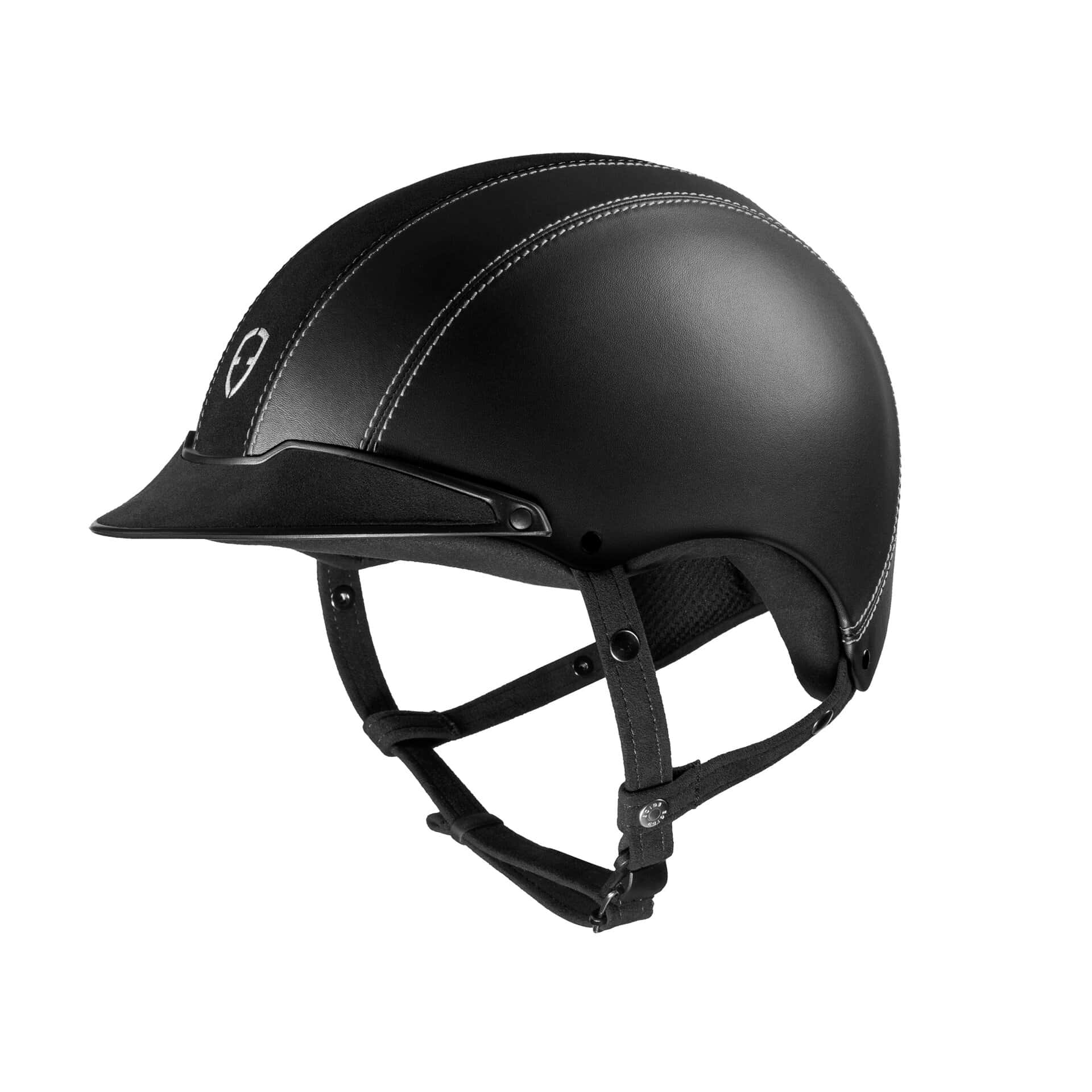 Egide Black Leather Helmet