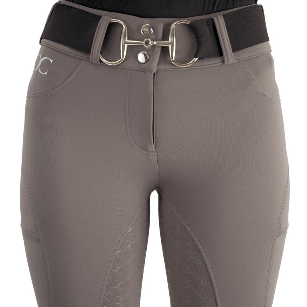 Dove Grey Mid-Weight Winter Full Seat Breeches