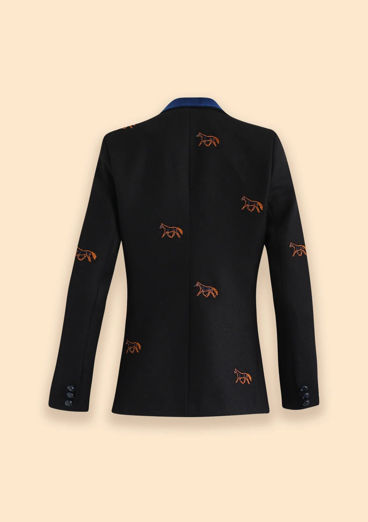 Cavaletti Blazer | Embroidered Italian Wool