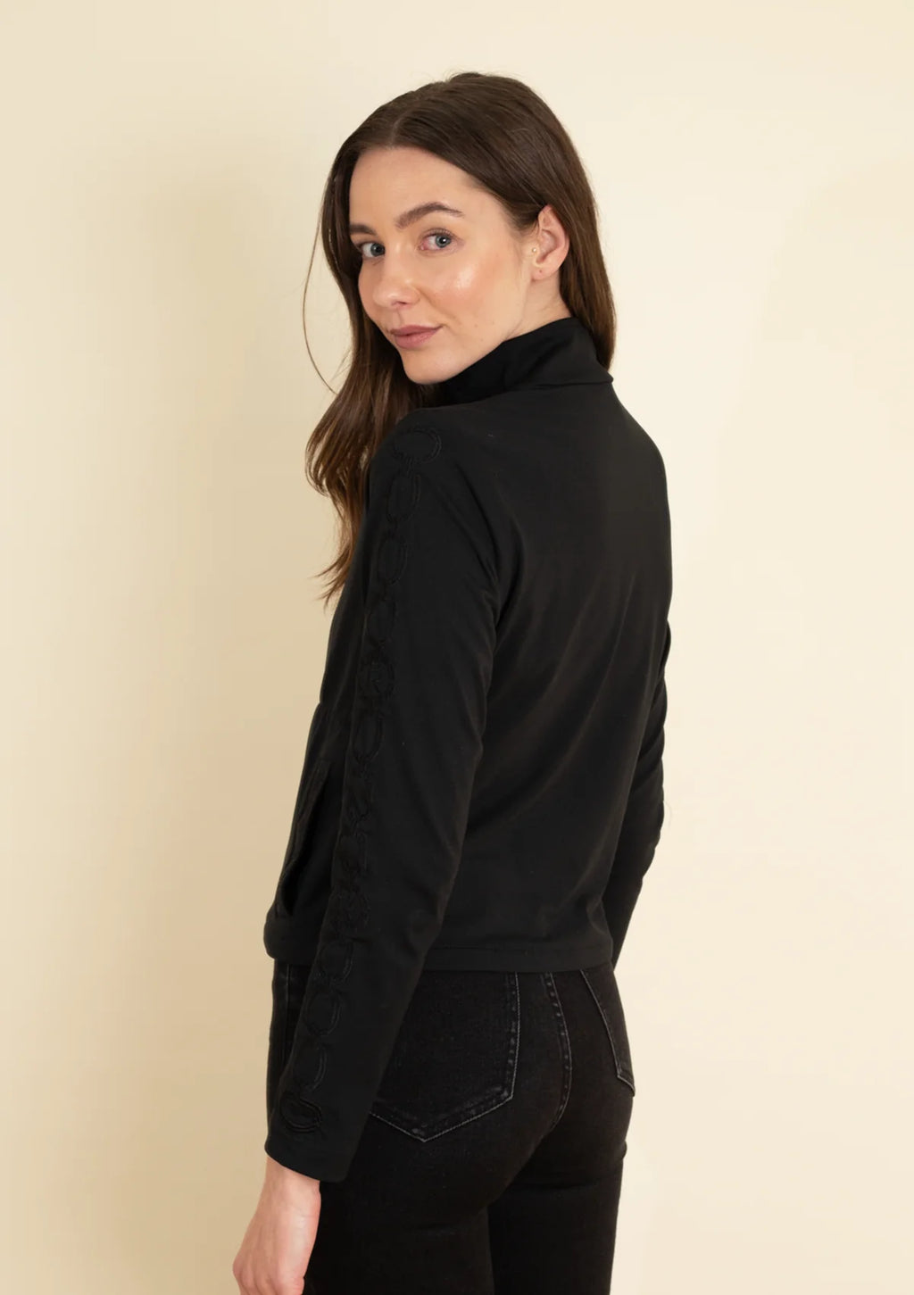 Equus Embroidered Zip Jacket