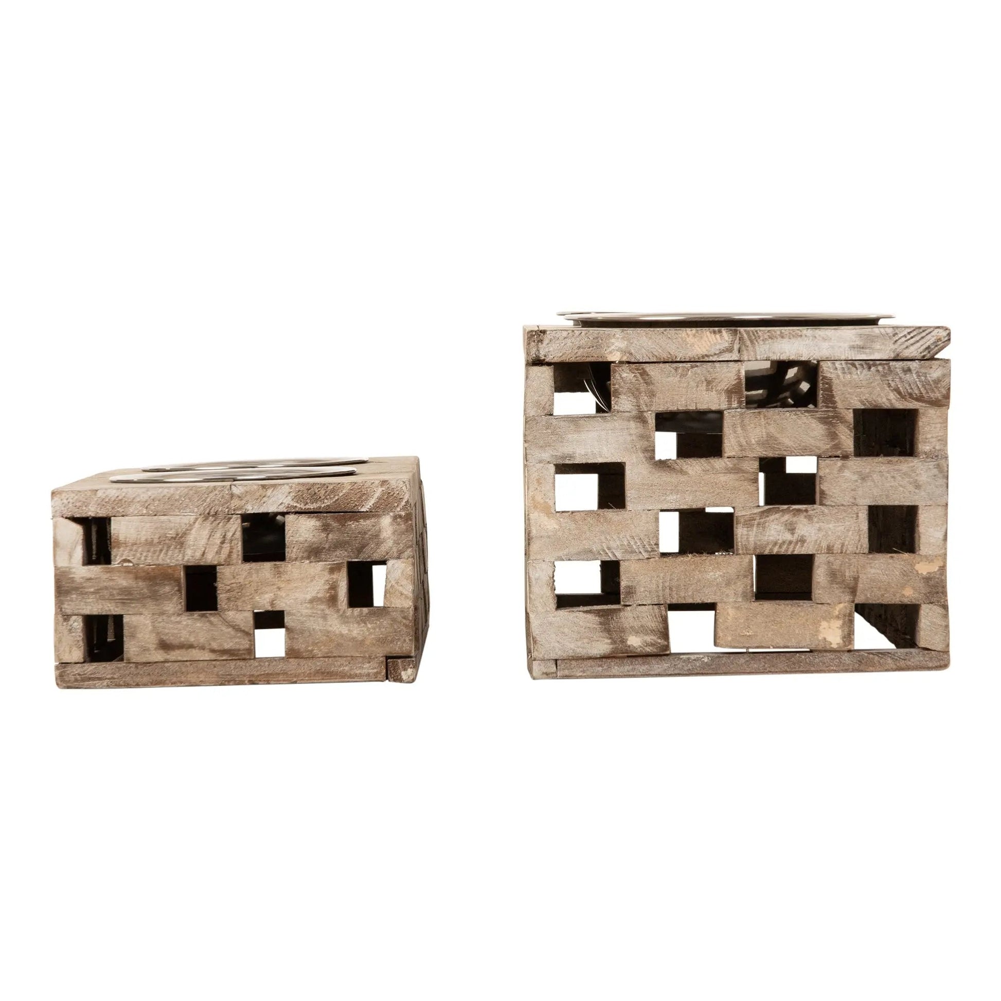 Huntley Pet Elevated Dog and Cat Double Bowl Feeder