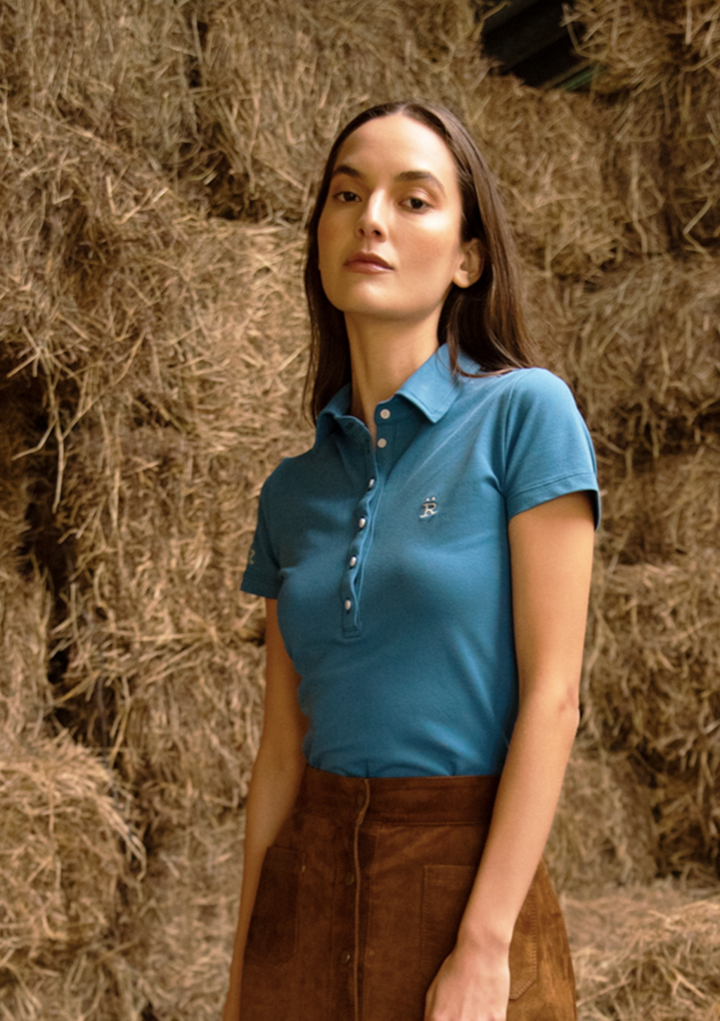 Lucia Cotton Polo-Shirt