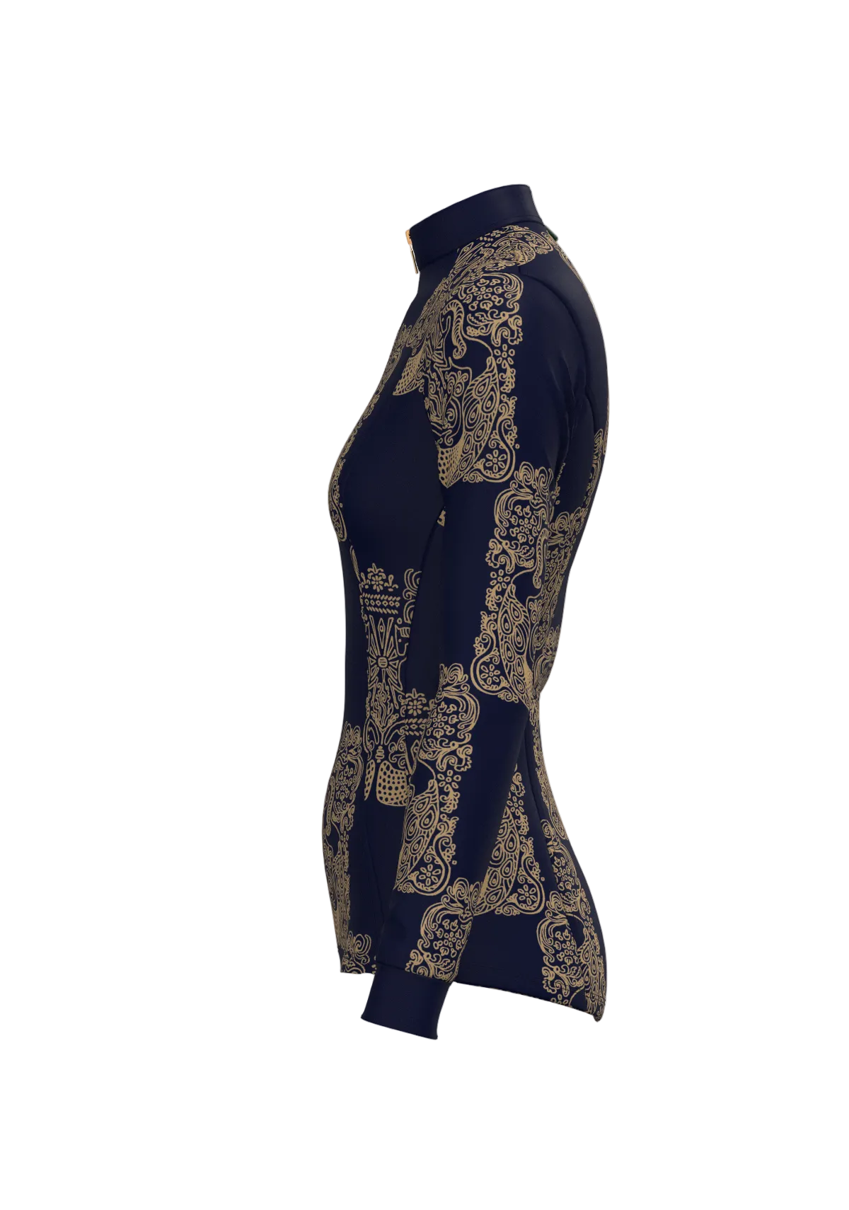 Mermaid Horses Quarter Zip Sun Shirt