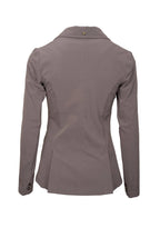 mauve jacket on a white background