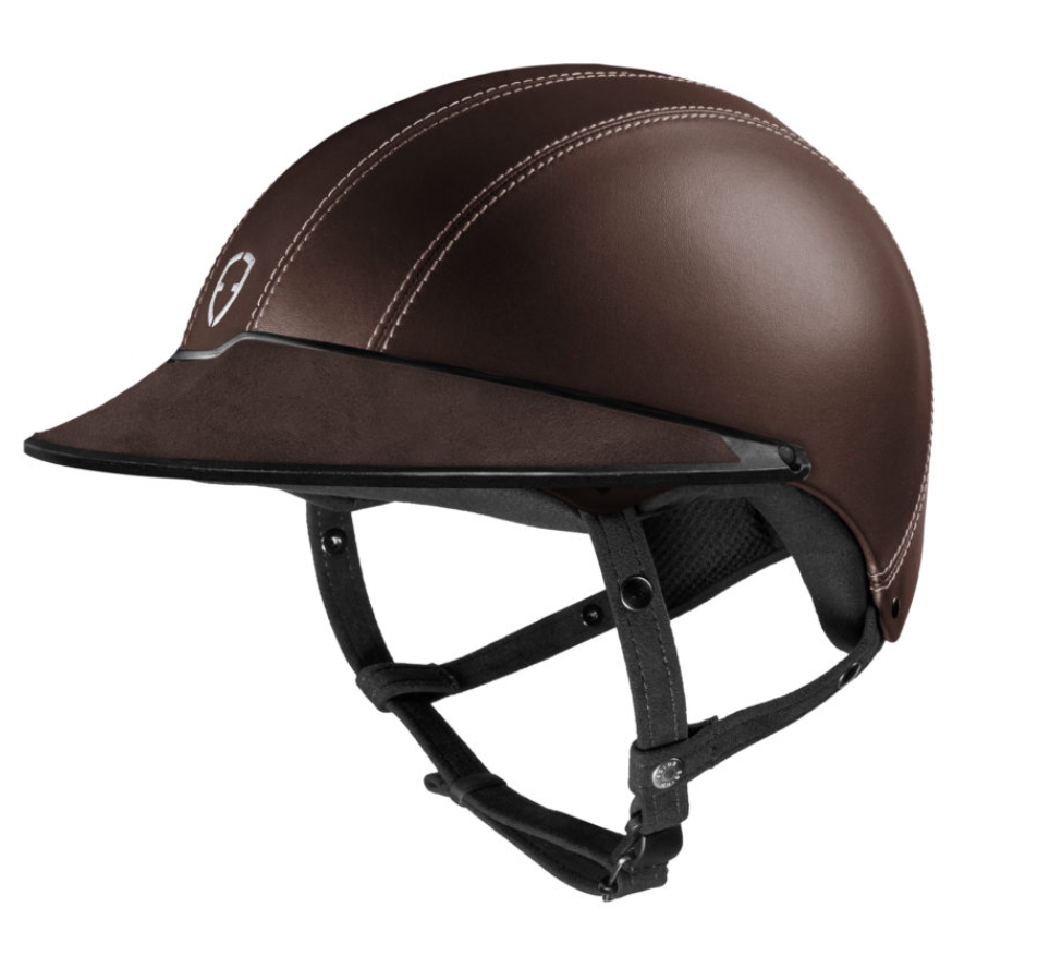 Egide Mocha Leather Helmet
