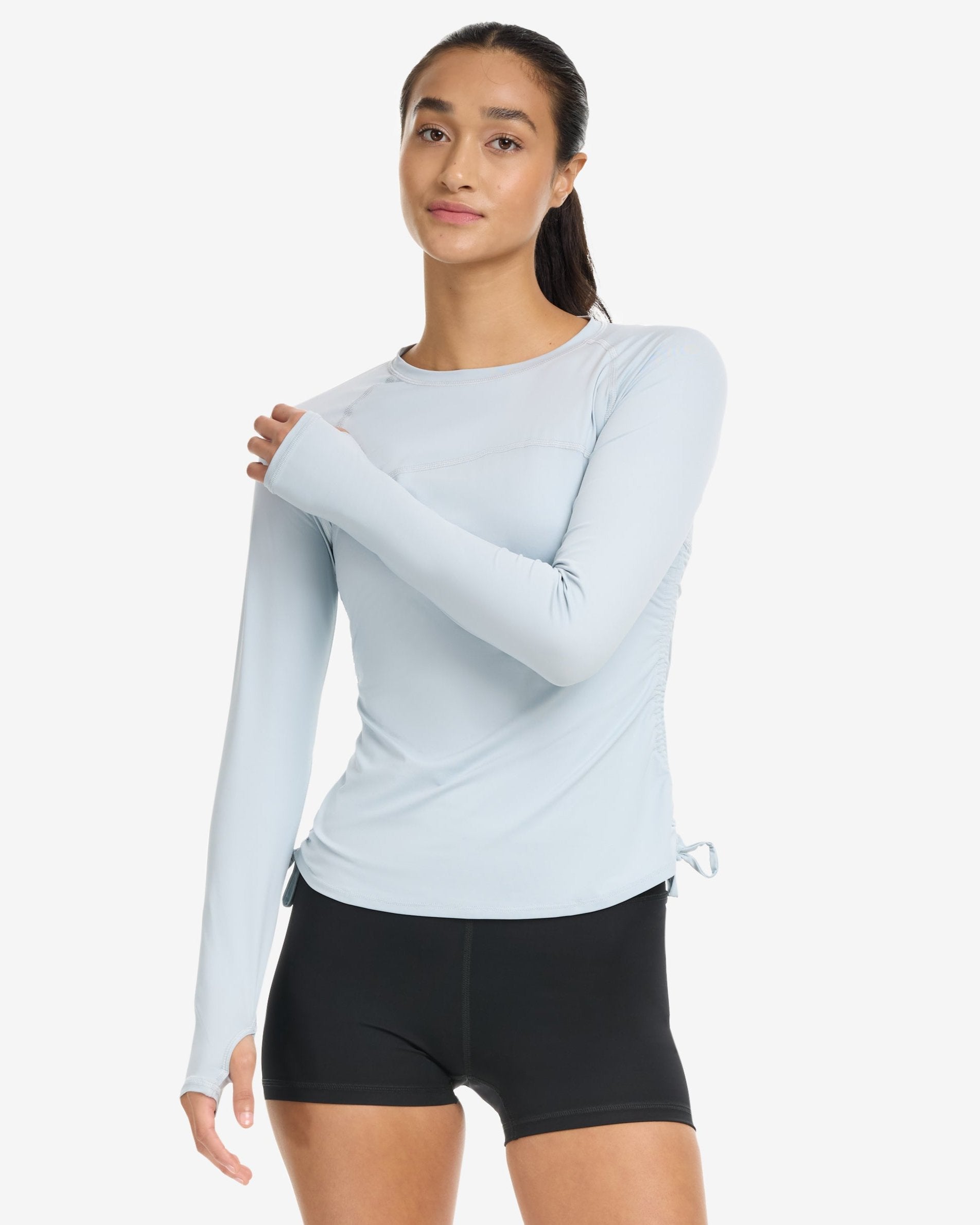 Drawstring Crew Sunshirt