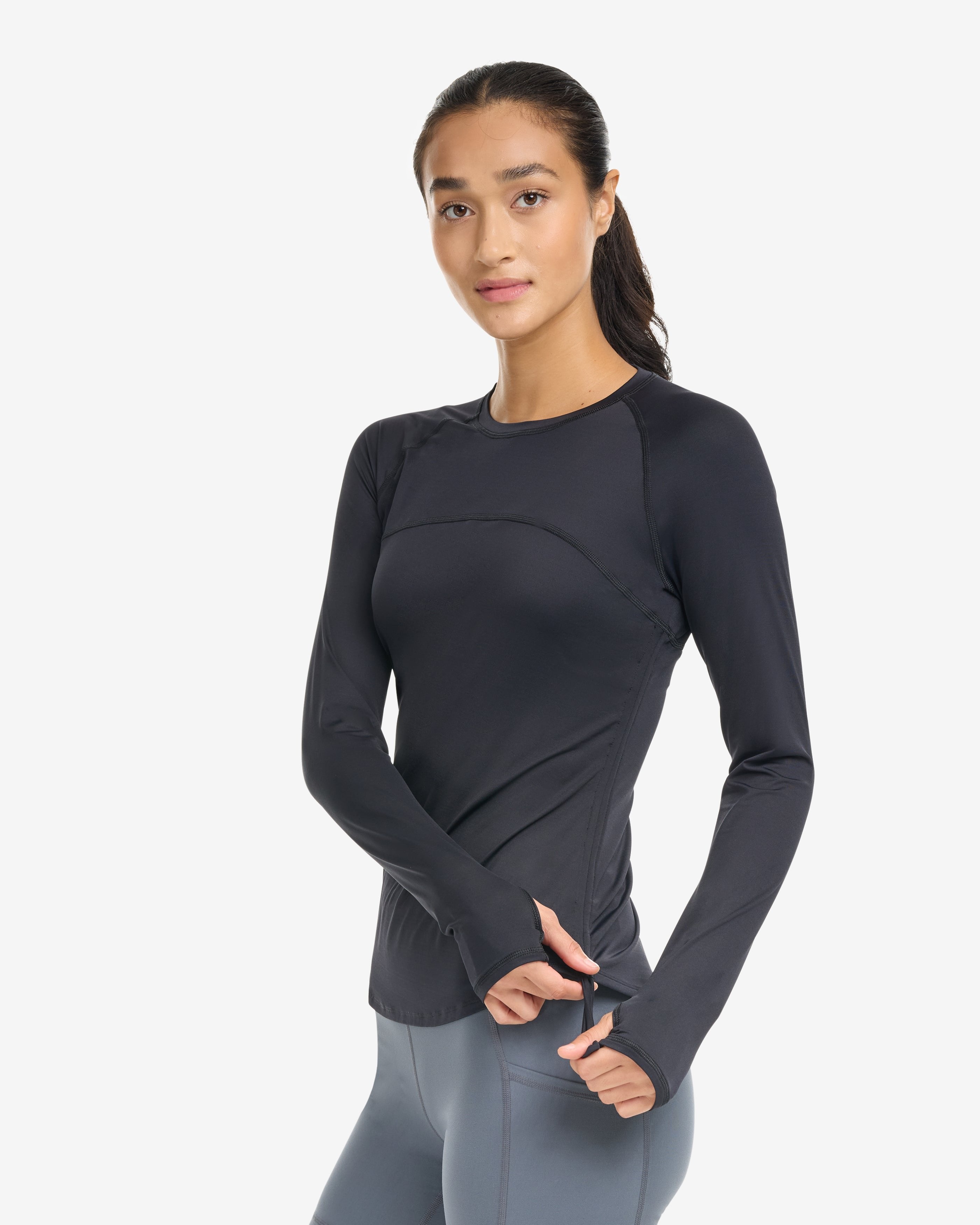 Drawstring Crew Sunshirt