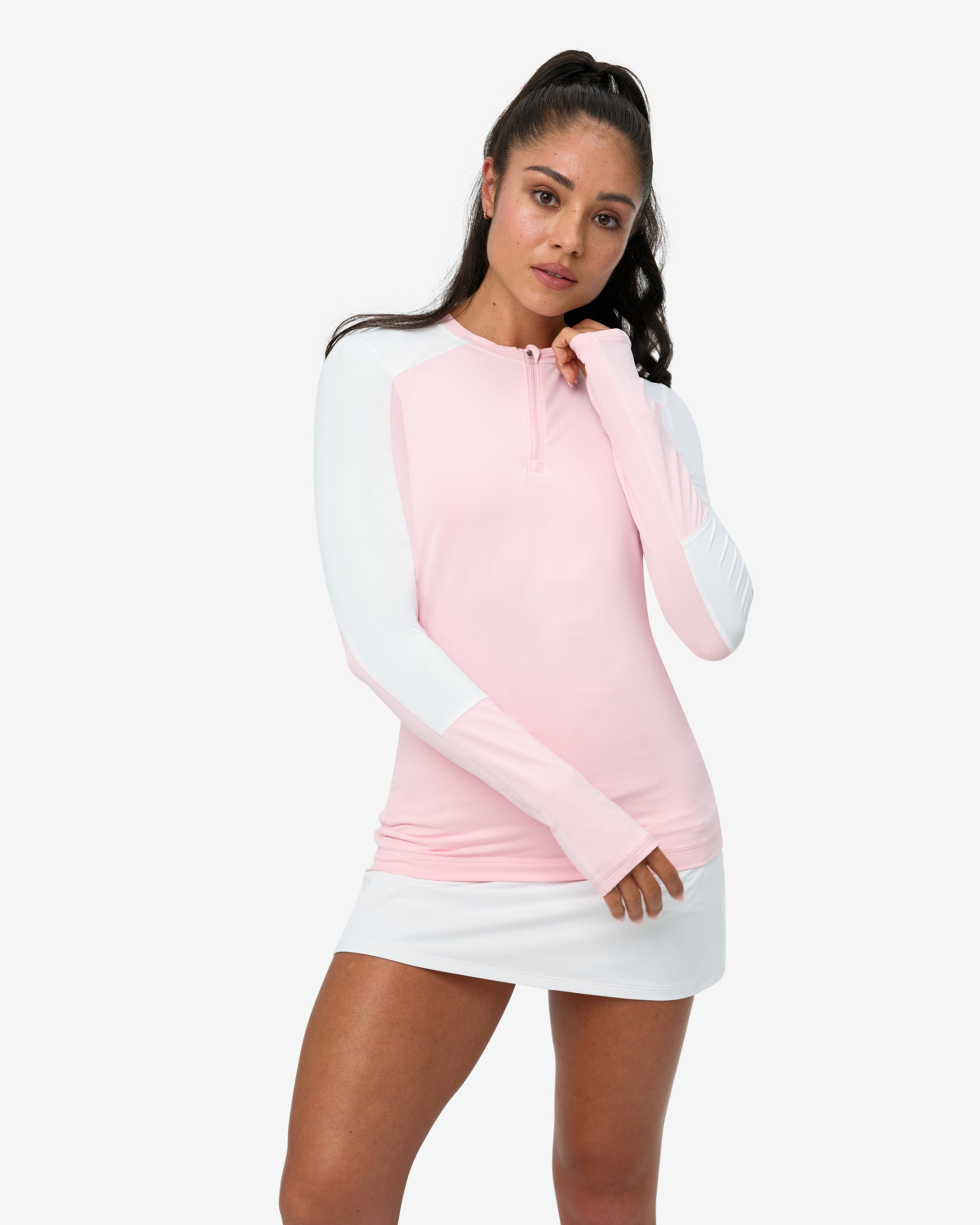 PERFORMANCE QUARTER ZIP CREW