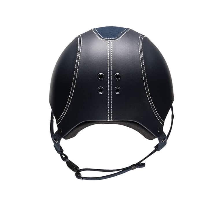 Egide Navy Leather Helmet