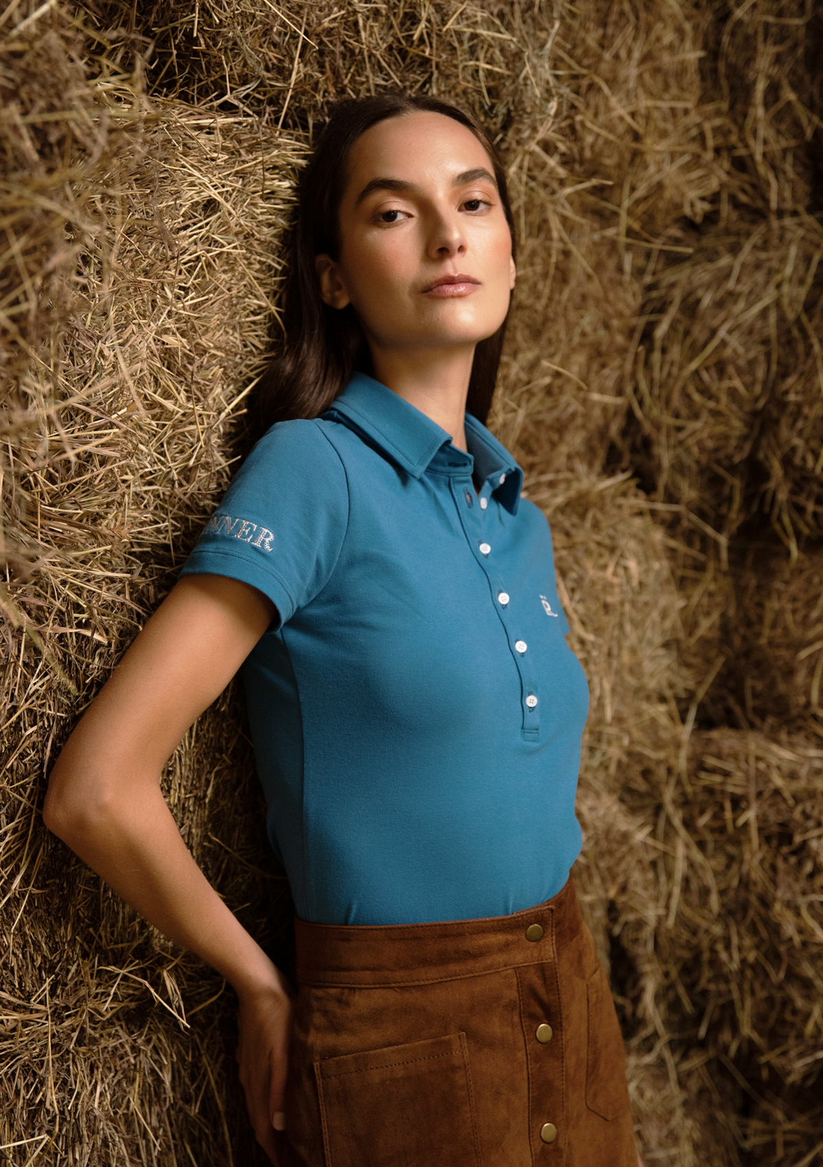 Lucia Cotton Polo-Shirt